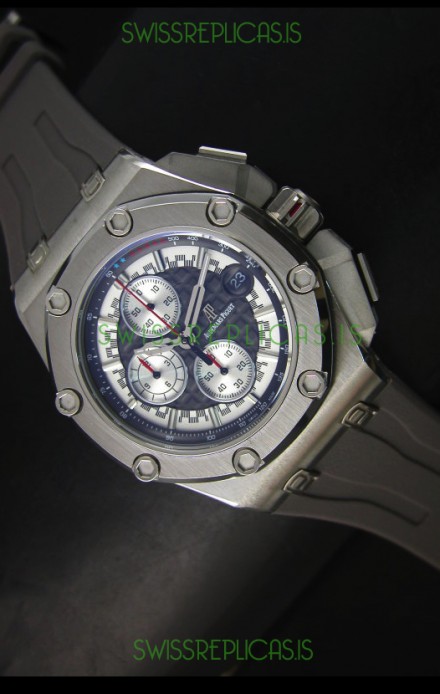 Audemars Piguet Royal Oak Offshore Michael Schumacher Quartz Movement Watch in Grey 