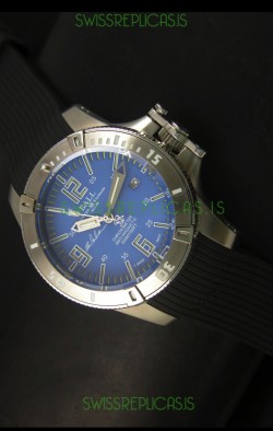 Ball Hydrocarbon Spacemaster Automatic Rubber Strap in Blue Dial - Original Citizen Movement 