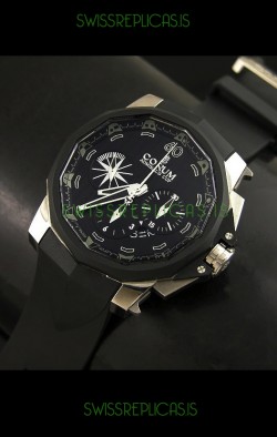 Corum Admiral's Cup Challenge Swiss Replica Watch in Black Dial