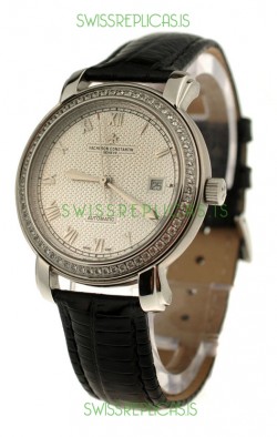 Vacheron Constantin Geneve Japanese Replica Watch in Roman Hour Markers