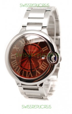 Ballon De Cartier Swiss Replica Watch in Brown Dial
