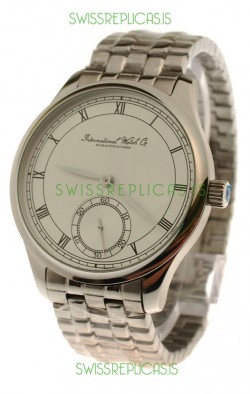IWC Portugese Automatic Japanese Replica Watch in White Dial