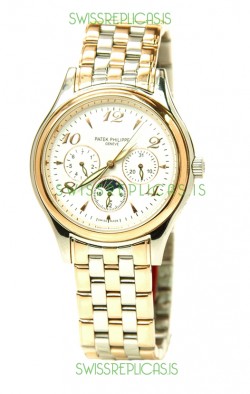 Patek Philippe Grand Complications Japanese Replica Gold Watch in Arabic Hour Markers