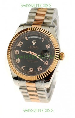 Rolex Day Date Two Tone Swiss Replica Watch