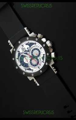 Jacob and Co. Manhattan Epic 2 Watch in White Dial