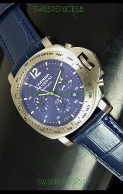 Panerai Daylight Chronograph Swiss Replica Watch - 1:1 Mirror Replica Watch
