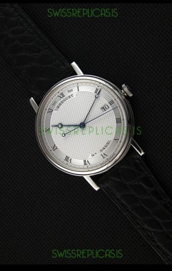Breguet Classique 5177BB/15/9V6 Stainless Steel Watch with Roman Hour Markers