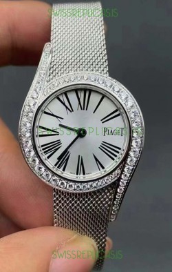 Piaget Limelight Gala Edition 1:1 Mirror Quality Swiss Quartz Watch in Mesh Strap