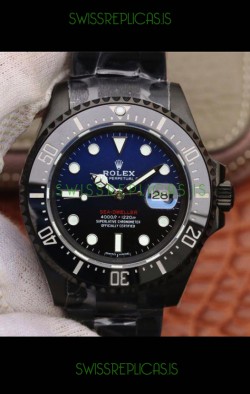 Rolex SeaDweller Deep-Sea Blue-Black Gadient Dial in 1:1 Mirror Quality - PVD Casing