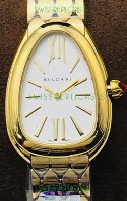 Bvlgari Serpenti Seduttori Edition Watch in Yellow Gold Case 1:1 Mirror Replica