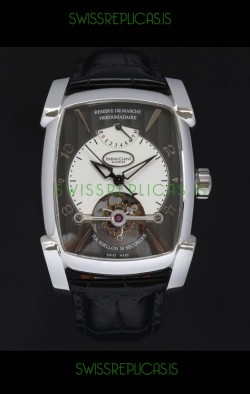 Parmigiani Fleurier Kalpa XL Stainless Steel 1:1 Genuine Tourbillon Swiss Replica Watch 