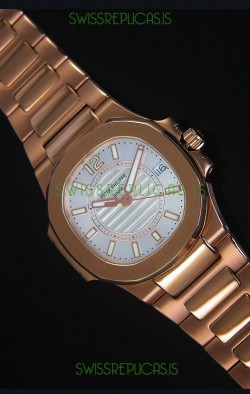 Patek Philippe Ladies Nautilus Rose Gold Watch 36MM 