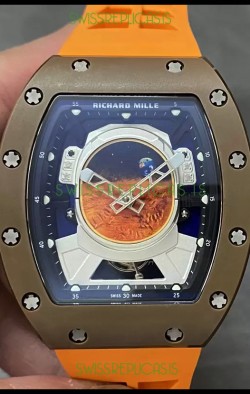 Richard Mille RM52-02 Limited Edition Pharrell Williams Genuine Tourbillon 1:1 Replica Watch 