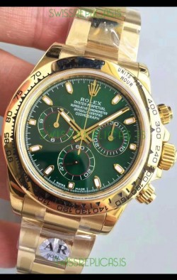 Rolex Cosmograph Daytona 116508 Yellow Gold Original Cal.4130 Movement - Improved Ultimate 904L Steel Watch