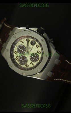 Audemars Piguet Royal Oak Offshore White Safari Edition - 1:1 Mirror Replica Watch