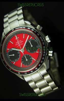 Omega Speedmaster Racing Edition Swiss Replica Watch - Red Dial - 1:1 Mirror Replica