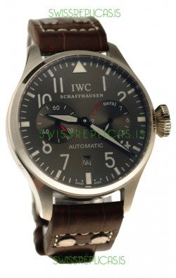 IWC Big Pilot Swiss Replica Watch in Grey Dial