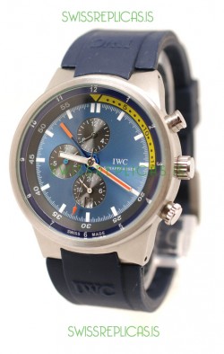 IWC Aquatimer Japanese Replica Watch in White Dial