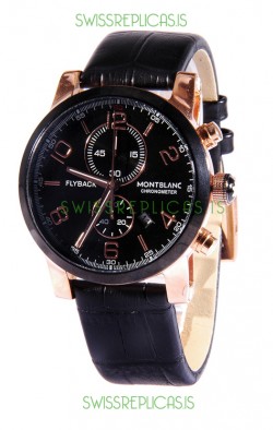 Mont Blanc Classic Flyback Chronograph Japanese Replica Watch