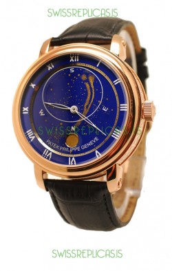 Patek Philippe Grand Complications Japanese Watch in Blue Dial