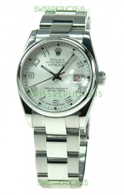 Rolex Datejust Japanese Replica Silver Watch