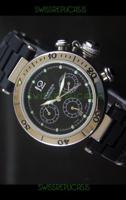 Cartier Pasha Seatimer Japanese Automatic Watch