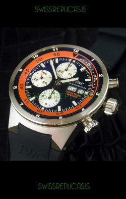 IWC Cousteau Divers Replica Watch in Black Dial