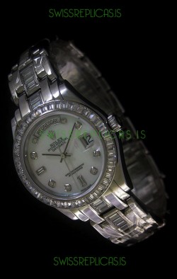 Rolex Day Date Diamonds Replica Watch