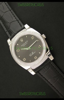 Rolex Cellini Japanese Replica Watch in Arabic Markers