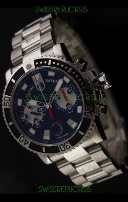 Ulysse Nardin Maxi Marine Swiss Watch in Black Dial