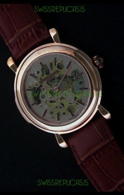 Vacheron Constantin Cabinotiers Japanese Quartz Watch in Rose Gold