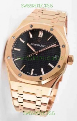 Audemars Piguet Royal Oak 42MM Watch 904L Steel Rose Gold - Ultimate 1:1 3120 Movement