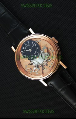 Breguet Tradition 7057BR/R9/9W6 Pink Gold Dual Tourbillon Swiss Replica Watch 