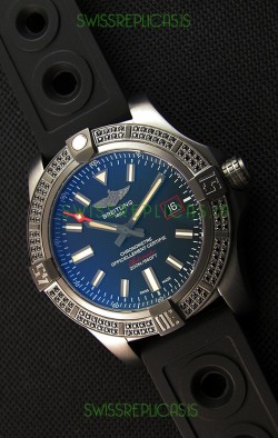 Breitling Avenger Blackbird 44 1:1 Mirror Replica Watch with Diamonds