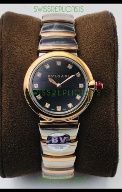 Bvlgari LVCEA Edition Watch in Two Tone Rose Gold Steel - 1:1 Mirror Replica
