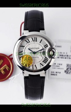Ballon De Cartier Swiss Automatic 1:1 Mirror Quality 33MM in White Dial 