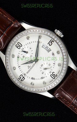 Jaeger LeCoultre Master Control Stainless Steel Swiss Replica Watch 