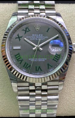 Rolex Datejust Wimbledon Cal.3235 Movement Swiss Watch - Ultimate 904L Steel 36MM