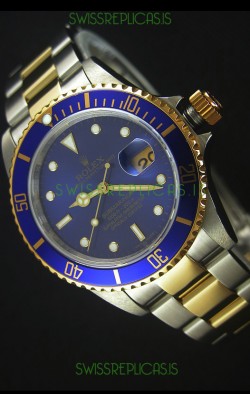Rolex Submariner 16613 Two Tone Swiss Replica 1:1 Watch with Swiss 3135 Movement 
