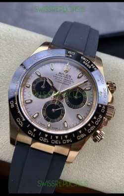 Rolex Cosmograph Daytona M116515LN-0059 Rose Gold Original Cal.4130 Movement - 904L Steel Watch
