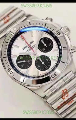 Breitling Chronomat B01 42 Edition Swiss 904L Steel Casing Silver Dial 1:1 Mirror Replica Watch