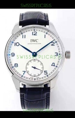 IWC Portofino Automatic 1:1 Mirror Quality White Dial Steel Casing Swiss Replica Watch