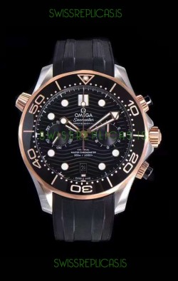 Omega Seamaster Co-Axial Master Chronometer Chronograph Rose Gold 44MM 1:1 Mirror Replica