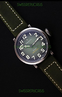 Zenith Pilot Type 20 Extra Special Green Dial Swiss Replica Watch 40MM
