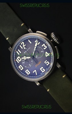Zenith Pilot Heritage Edition Ton-Up 1:1 Mirror Swiss Replica Watch