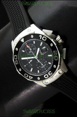 Tag Heuer Aquaracer Calibre 16 Swiss Watch in Black Dial